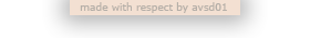 made with respect by avsd01